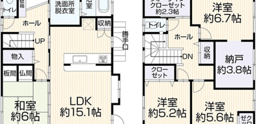 中古一戸建て – 愛知県あま市篠田稲荷